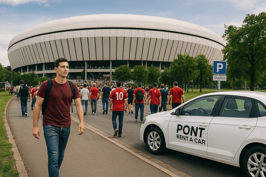 Opțiuni de transport pentru fanii care merg la meci