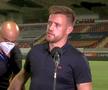 Mihai Pintilii și Cătălin Făiniși, moment incredibil după FCSB - Slovan Liberec: // FOTO: Captură TV Telekom Sport