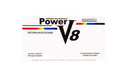 Power V8 - cele mai tari pastile de potență cu rezultate rapide fără efecte adverse!