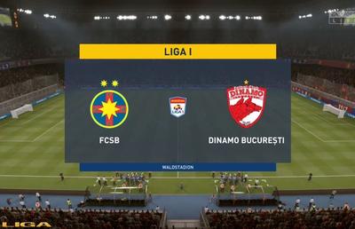 Derbyul FCSB - Dinamo în next-gen » Liga 1 se întoarce și în FIFA 21!