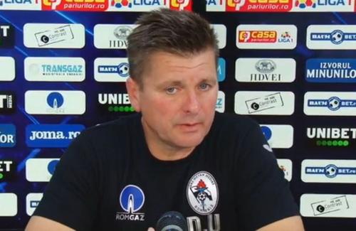 Dusan Uhrin Jr., antrenor Gaz Metan Mediaș