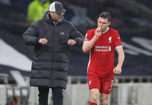 Jurgen Klopp și James Milner
Foto: Imago
