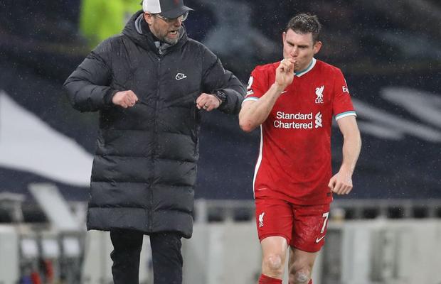 Jurgen Klopp și James Milner, la un pas să se ia la bătaie » De la ce ar fi pornit totul