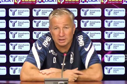 Dan Petrescu, antrenor CFR Cluj // foto: captură YouTube