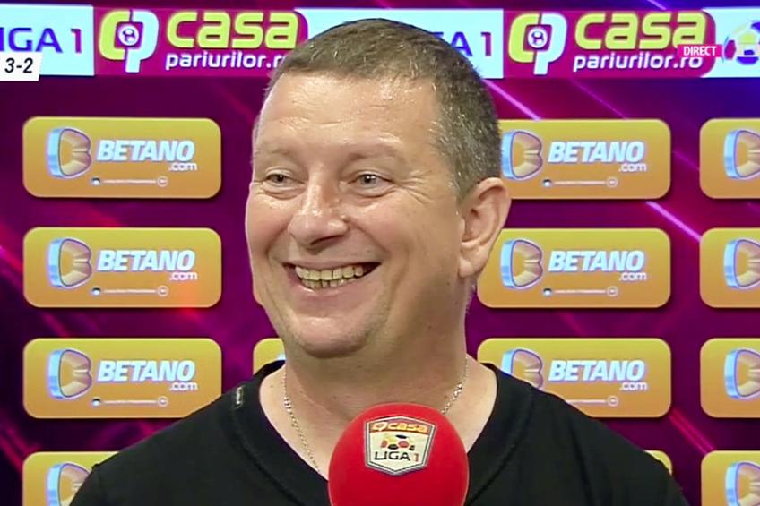 Ionuț Chirilă, antrenor Academica Clinceni // foto: captură DigiSport