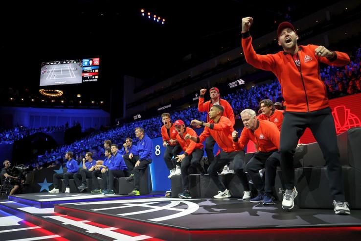 Echipa „Rest of the World” a câștigat în premieră la Laver Cup / Sursă foto: Guliver/Getty Images