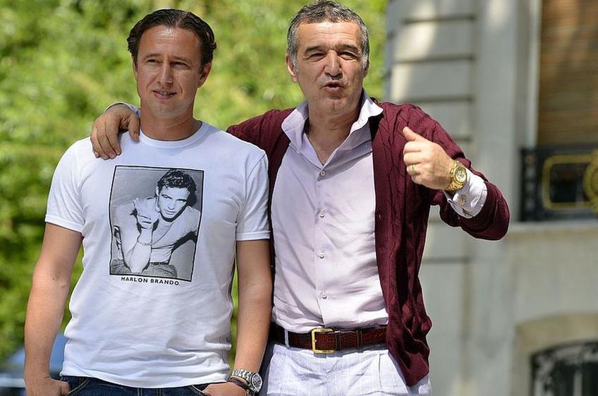 Gigi Becali și Laurențiu Reghecampf
