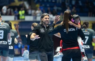 Concluziile lui Adi Vasile, după CSM București - Bietigheim: „Un meci de handbal adevărat!”