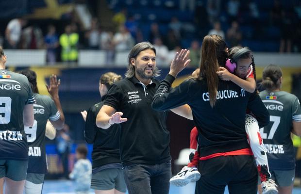 Concluziile lui Adi Vasile, după CSM București - Bietigheim: „Un meci de handbal adevărat!”