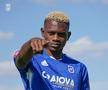 Jibril Ibrahim, la primul antrenament la FCU Craiova