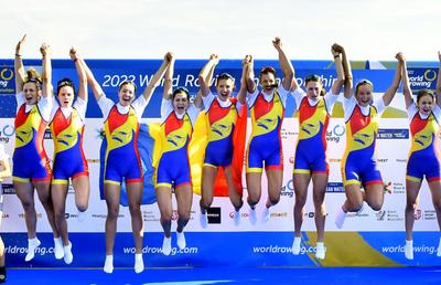 Strălucim din nou la Racice » Barca de 8+1 aduce României cea de-a patra medalie de aur de la Campionatele Mondiale + Uluitorul efort al Simonei Radiș