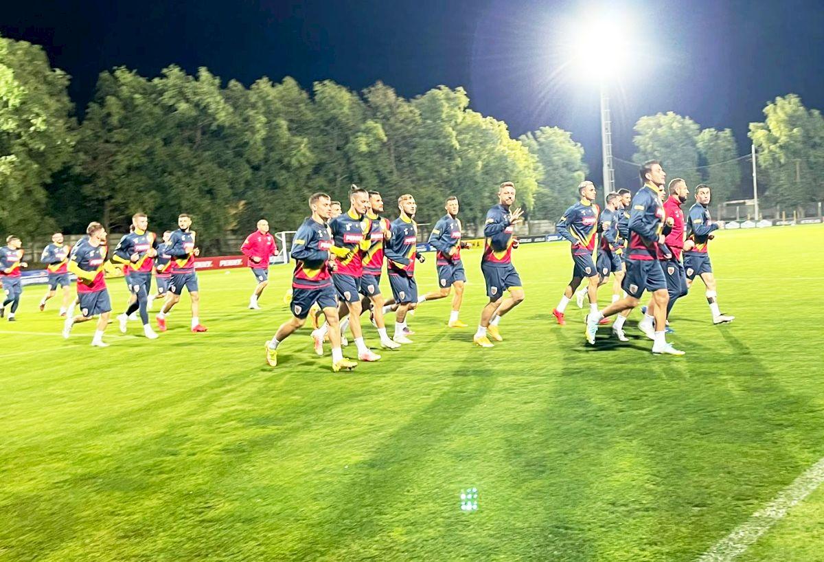 Antrenamentul oficial al „tricolorilor” înaintea confruntării cu Bosnia