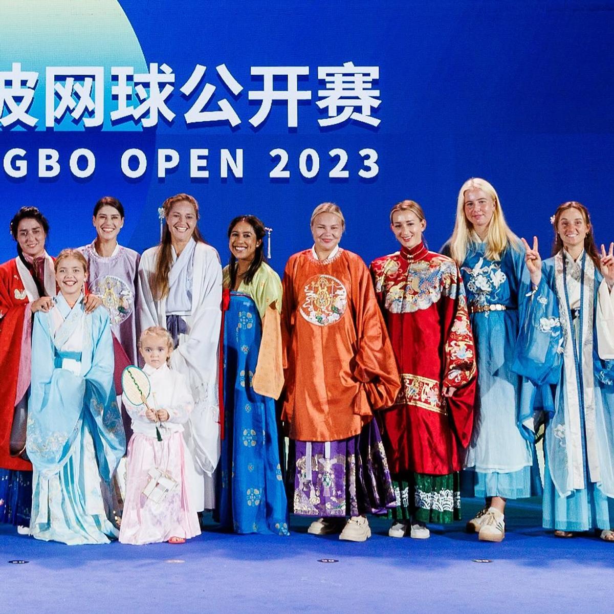 Petrecere jucătoare Ningbo  Open
