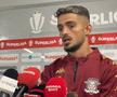 Eroul Rapidului, după ce a decis derby-ul cu CFR Cluj: „Asta e meseria mea”