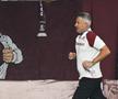 Imagini inedite în Giulești! Cristiano Bergodi a sărbătorit cu jucătorii și cu fanii golul de 3-1