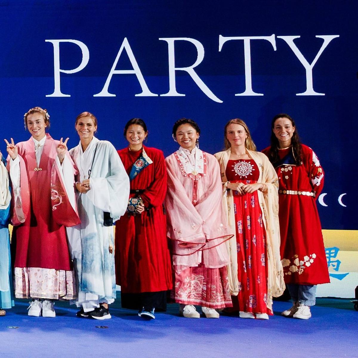 Petrecere jucătoare Ningbo  Open
