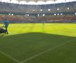 Cum se prezintă gazonul de pe Arena Națională înainte de FCSB - RFS / Foto: Marius Mărgărit