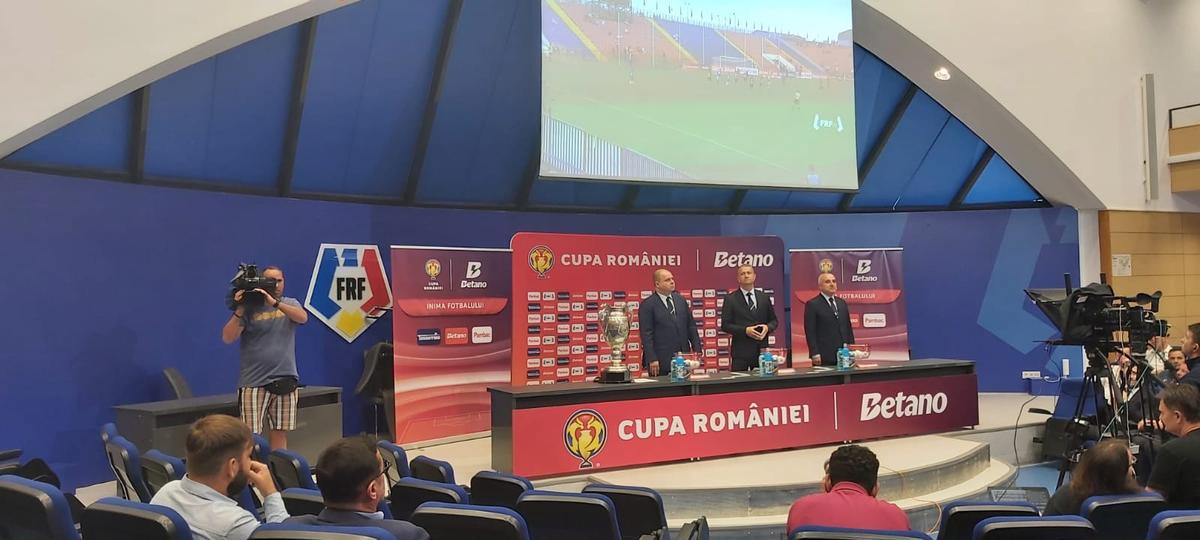 Tragerea la sorți pentru grupele Cupei României