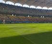 Cum se prezintă gazonul de pe Arena Națională înainte de FCSB - RFS / Foto: Marius Mărgărit