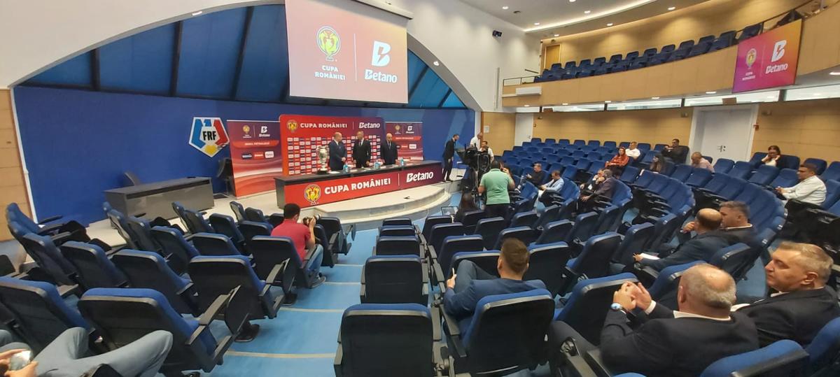 Tragerea la sorți pentru grupele Cupei României