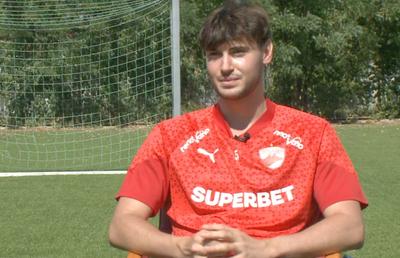 Dinamovistul Mazilu l-a avut ca model pe fotbalistul de la FCSB: „Asta îmi plăcea la el”