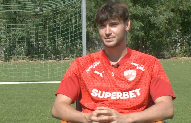 Dinamovistul Mazilu l-a avut ca model pe fotbalistul de la FCSB: „Asta îmi plăcea la el”