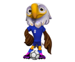 Clutch, mascota SUA / Foto: FIFA