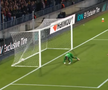 Golul marcat de David Miculescu în Go Ahead Eagles - FCSB