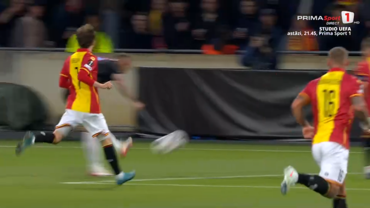 Golul marcat de David Miculescu în Go Ahead Eagles - FCSB