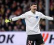 Ștefan Târnovanu, în Go Ahead Eagles - FCSB/ foto Imago Images