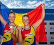 Simona Radiș și Magdalena Rusu - aur la dublu rame CM 2025 Foto: FR Canotaj/Balint Czucz