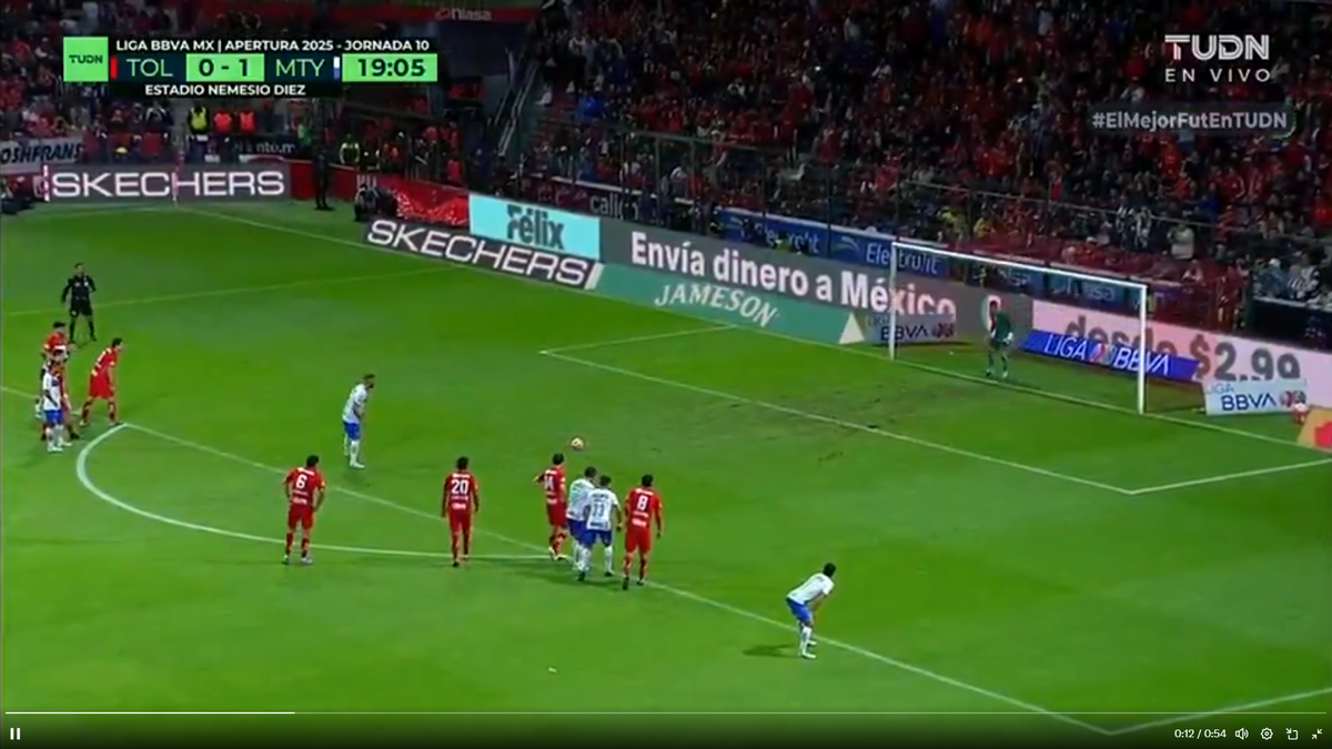 Sergio Ramos a ratat un penalty în Toluca - Monterrey, 25 septembrie 2025
