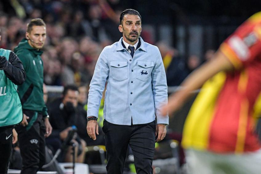 Elias Charalambous, în timpul meciului Go Ahead Eagles - FCSB / Foto: Imago Images