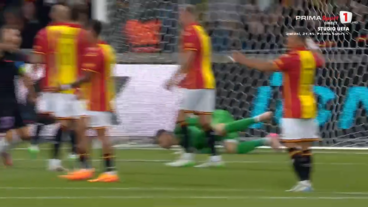 Golul marcat de David Miculescu în Go Ahead Eagles - FCSB
