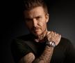 David Beckham cu ceasul Black Bay Chronograph / Foto: Watch Pro