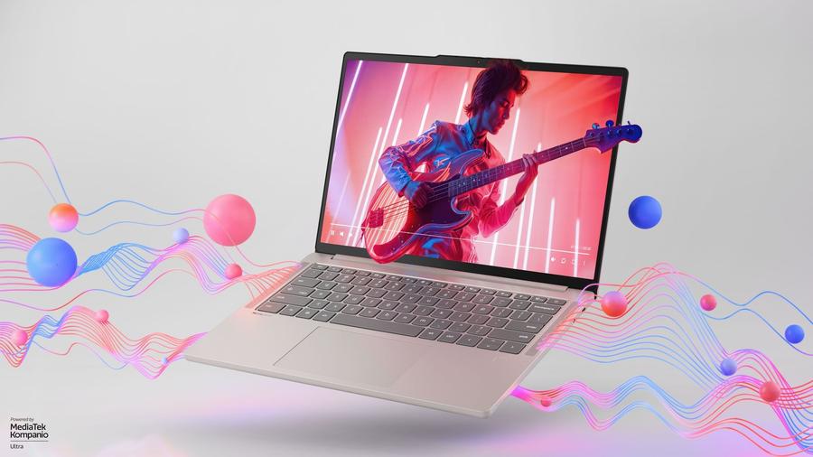 Lenovo lansează Chromebook Plus (14”, 10) și prezintă noua generație de AI hibrid