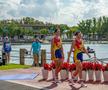Simona Radiș și Magdalena Rusu - aur la dublu rame CM 2025 Foto: FR Canotaj/Balint Czucz