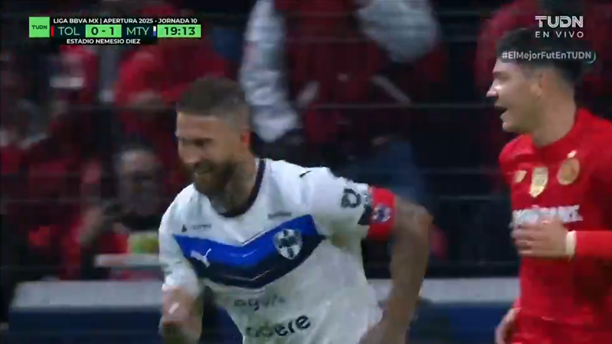 Sergio Ramos a ratat un penalty în Toluca - Monterrey, 25 septembrie 2025