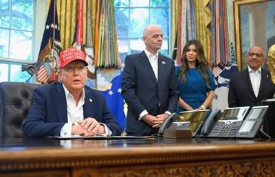 Donald Trump amenință că mută meciurile de la Cupa Mondială: „Îl sun pe Infantino să nu se mai joace acolo” + Jocurile Olimpice, în pericol?