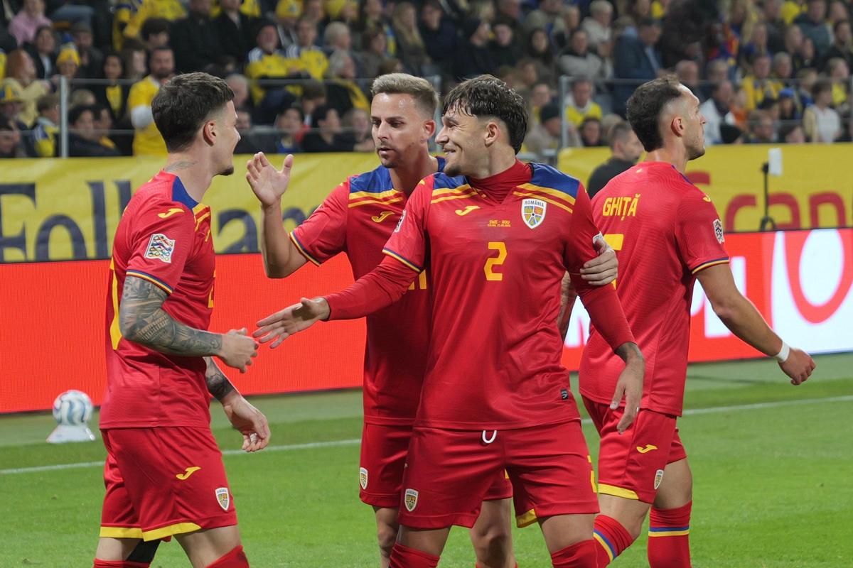 Dennis Man, gol în Suedia - România