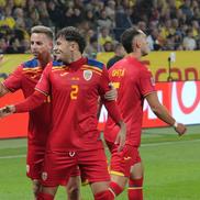 Dennis Man, gol în Suedia - România/ foto Andrei Furnigă (GSP)