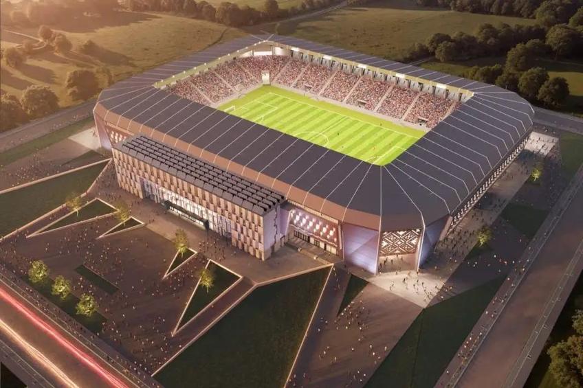 Cum ar putea arăta stadionul din Șcheia // Foto: monitorulsv.ro.