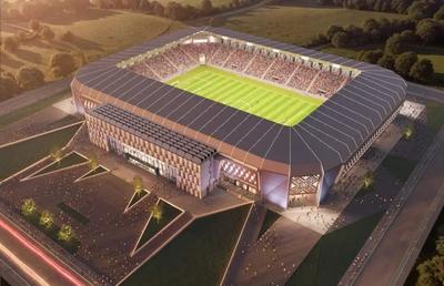 Un nou stadion în România » Cum ar putea arăta „bijuteria” construită în comună
