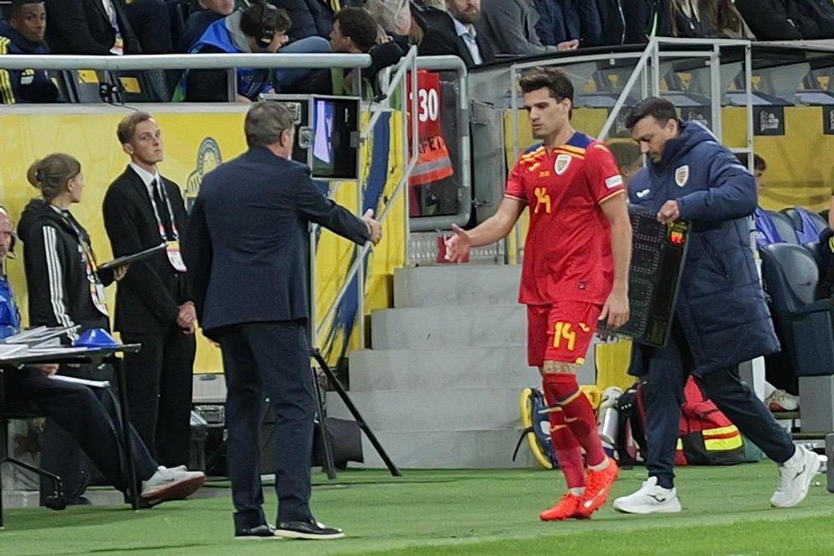 Repriza 2 în Suedia - România, în etapa #1 din Liga Națiunilor // foto: Andrei Furnigă (GSP.ro)