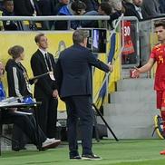 Ianis și Gică Hagi în Suedia - România, în etapa #1 din Liga Națiunilor // foto: Andrei Furnigă (GSP.ro)