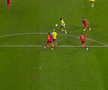 Suedia, gol anulat cu România // foto: captură Antena 1