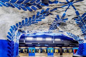 Poveștile ascunse din Stockholm: trenul fantomă, metrou-galerie de artă, animale sălbatice printre blocuri și cimitir UNESCO