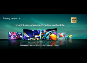 Hisense prezintă gama TV 2026: tehnologie RGB MiniLED îmbunătățită, ecrane de peste 100 de inch și o nouă generație de televizoare Lifestyle