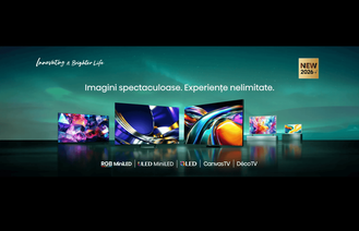 Hisense prezintă gama TV 2026: tehnologie RGB MiniLED îmbunătățită, ecrane de peste 100 de inch și o nouă generație de televizoare Lifestyle