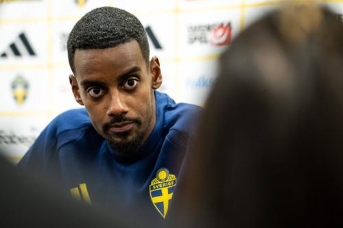 Alexander Isak, înaintea meciului Suedia - România / Foto: Imago